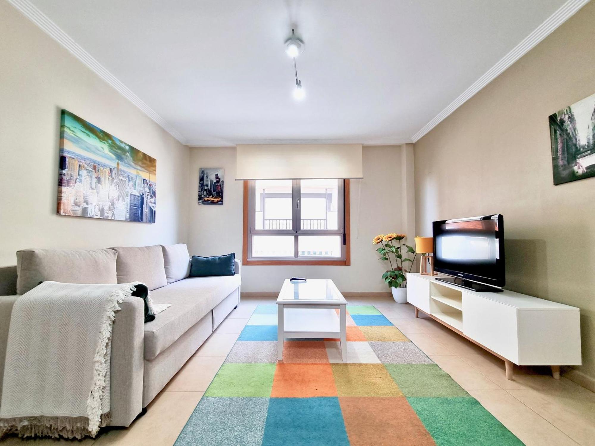 桑亨霍Apartamento En La Playa!公寓 外观 照片